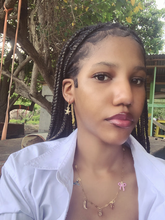 Hearts 4 Hibiscus 🌺 Huggie Earrings