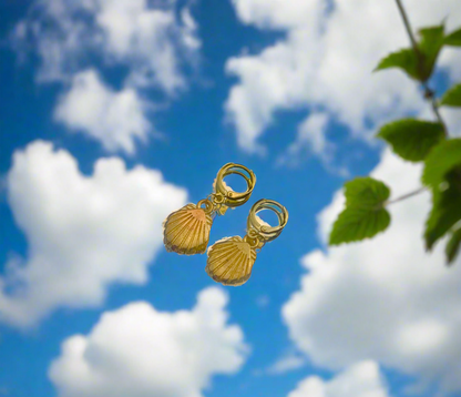 Hearts 4 Hibiscus 🌺 Huggie Earrings