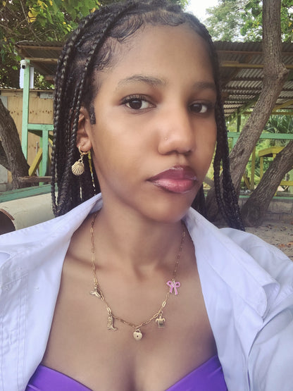 Hearts 4 Hibiscus 🌺 Huggie Earrings