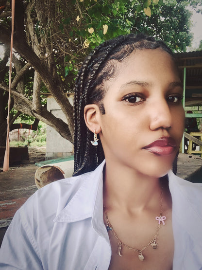 Hearts 4 Hibiscus 🌺 Huggie Earrings